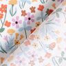 Cotton Poplin strawberry meadow – offwhite/lobster,  thumbnail number 4