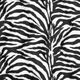 Imitation fur zebra – black/white,  thumbnail number 1