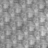 Knitted fabric abstract metallic print – metallic silver/black,  thumbnail number 1