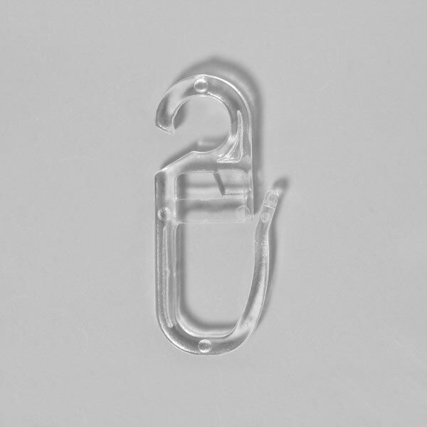 Clip-On Hooks [6mm] 10 pieces – transparent | Prym,  image number 2