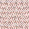 Cotton Cretonne Ethnic Zigzag – terracotta,  thumbnail number 1