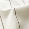 Outdoor Fabric Canvas fine stripes – white/light grey,  thumbnail number 2