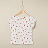 GOTS Cotton Jersey watercolour strawberries Digital Print – ivory,  thumbnail number 5