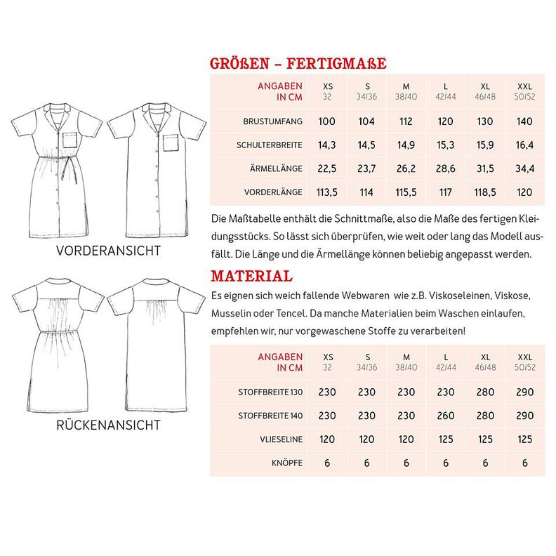 FRAU ISLA Shirt dress with lapel collar | Studio Schnittreif | XS-XXL,  image number 8