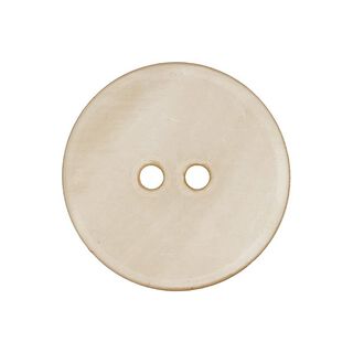 Pastel Mother of Pearl Button - light beige, 