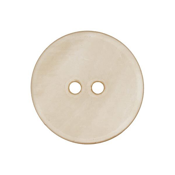 Pastel Mother of Pearl Button - light beige,  image number 1