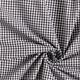 Cotton Poplin Small Gingham, yarn-dyed – black/white,  thumbnail number 5