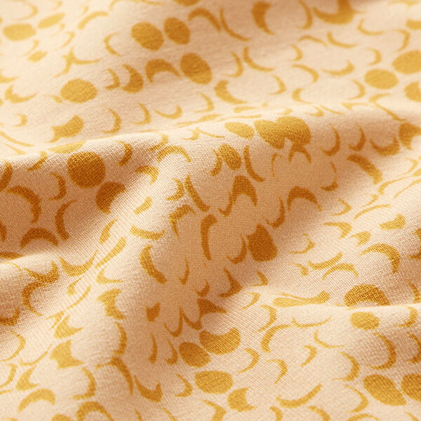 GOTS French Terry Dots | Tula – sand/mustard,  image number 2