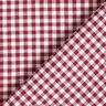 Cotton small gingham check – dark red/white,  thumbnail number 3