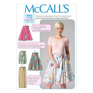 Misses' Skirts, McCALL'S 7129, 