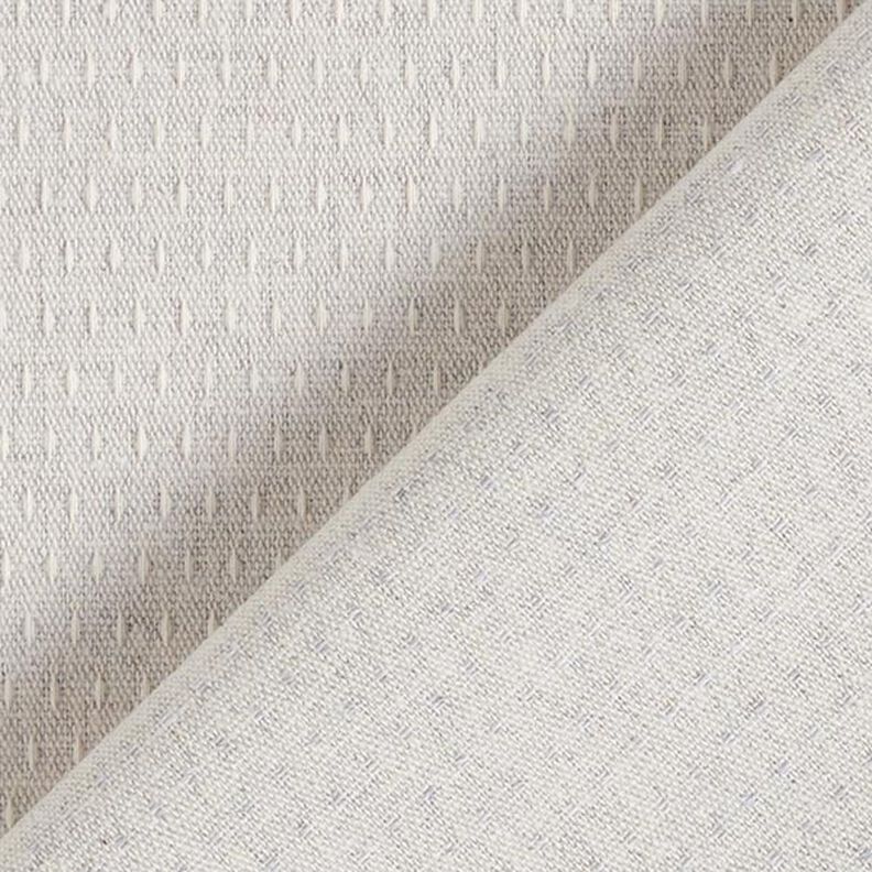 Decorative jacquard fabric – silver grey,  image number 3