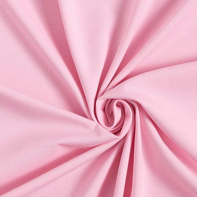 Baumwolljersey Medium Uni – pink,  image number 1