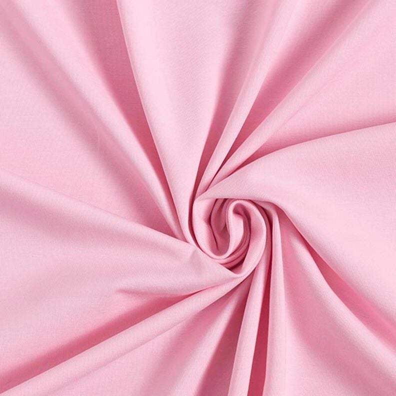 Baumwolljersey Medium Uni – pink, image number 1