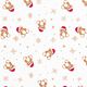 Panel French Terry Christmas teddy – offwhite/red,  thumbnail number 8