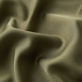 Crepe satin plain – olive, 