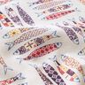 Decor Fabric Canvas Sardines – red/natural,  thumbnail number 2