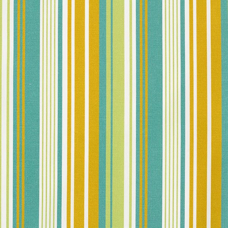 awning fabric Blurred Stripes – mustard/light green,  image number 1