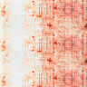 GOTS Cotton Batiste border fabric checks with colour gradient | TCC x LOOKS by Wolfgang Joop – fire,  thumbnail number 1