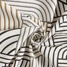 Decor Fabric Half Panama abstract arches – black,  thumbnail number 3