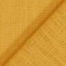 Linen fabric Ramie mix medium – mustard,  thumbnail number 4