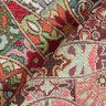 Decor Fabric Tapestry Fabric Intricate Ornaments – light beige/carmine,  thumbnail number 4