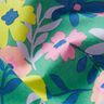 Coated Cotton Pastel Flowers | Poppy Fabrics – grass green/pink,  thumbnail number 3