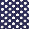 Crepe Weave polka dots [2.5 cm] – navy blue,  thumbnail number 1