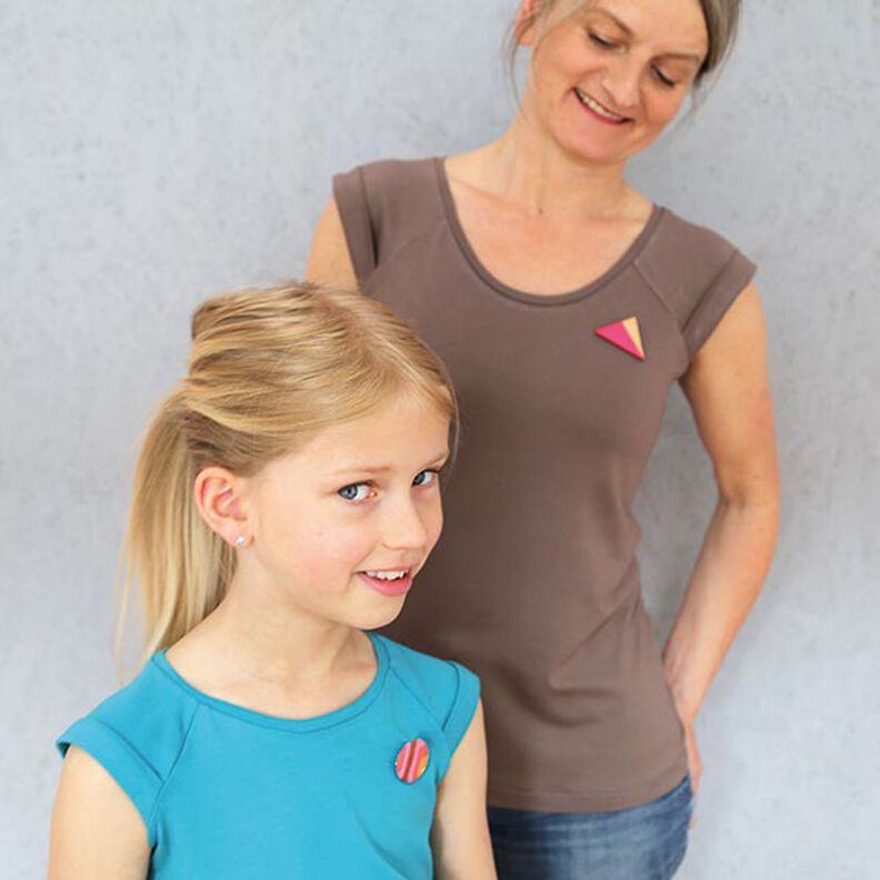 FRAU JOSY - tank top with raglan seams and lapels on the shoulders, Studio Schnittreif | XS - XL,  image number 5