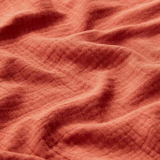 GOTS Double Gauze/Muslin | Tula – salmon, 
