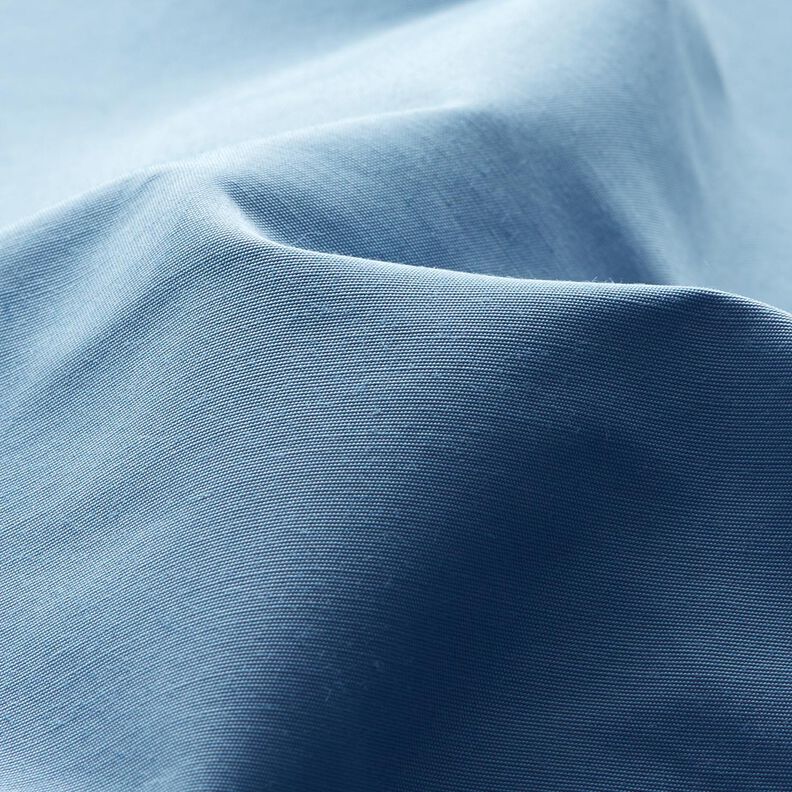 Plain water-repellent raincoat fabric – light blue,  image number 2