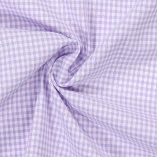 Cotton Vichy - 0,2 cm – pastel mauve, 