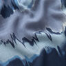 Water reflection viscose fabric – steel blue/light wash denim blue,  thumbnail number 2