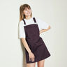 Chunky Corduroy pre-washed Plain – aubergine,  thumbnail number 10