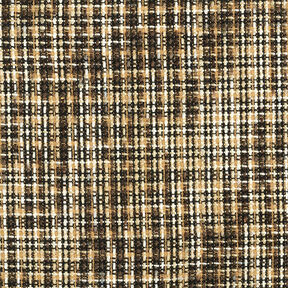 Checks Wool Blend Coating Fabric – beige/black, 