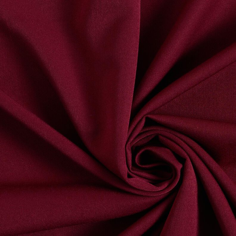Bi-Stretch Gabardine – burgundy,  image number 1