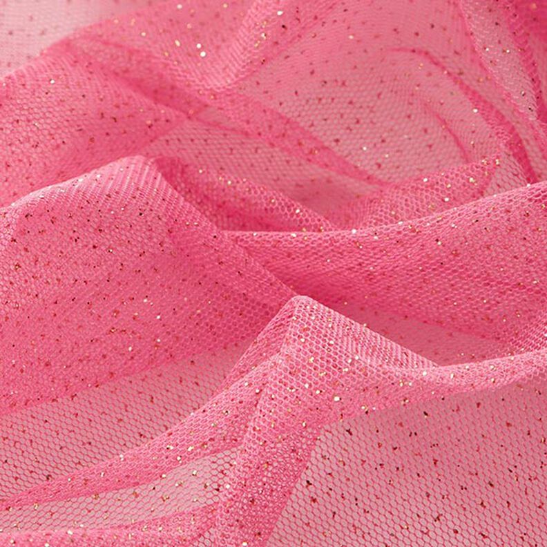 Royal Glitter Tulle – pink/gold,  image number 3