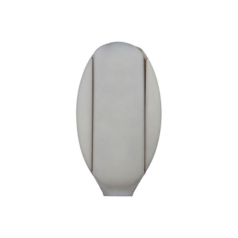 Cord End Clip [Length: 25 mm] – light grey,  image number 1