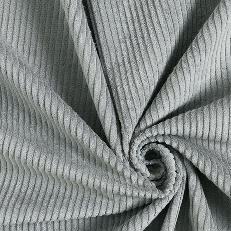 Chunky Corduroy pre-washed Plain – grey, image number 1