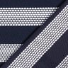 Cotton Jersey dotted stripes – navy blue/white,  thumbnail number 4