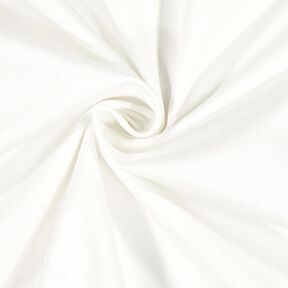 Stretch Cotton Satin – white | Remnant 90cm, 