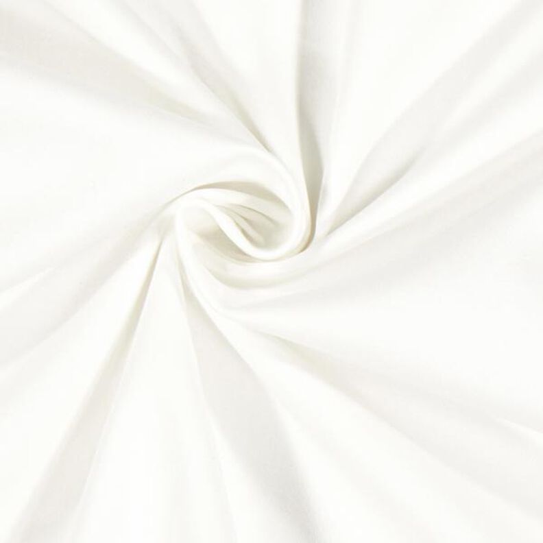 Stretch Cotton Satin – white,  image number 2