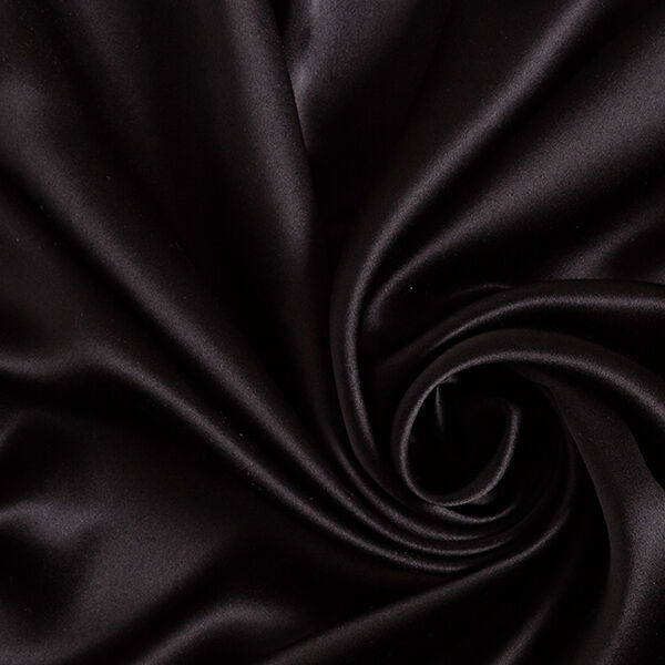 Silk Satin – black,  image number 1