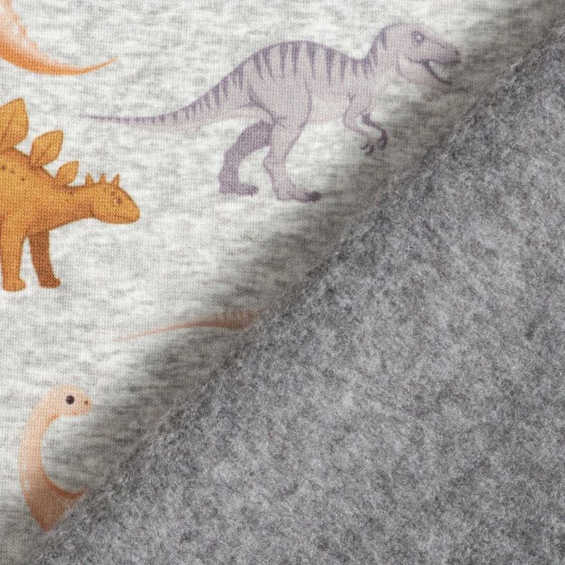 Alpine Fleece Dinosaurs – natural/caramel,  image number 4