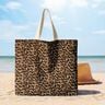 Coated Cotton fine leopard print – brown/black,  thumbnail number 7