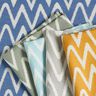 Outdoor Fabric Jacquard Ikat Print – blue,  thumbnail number 5