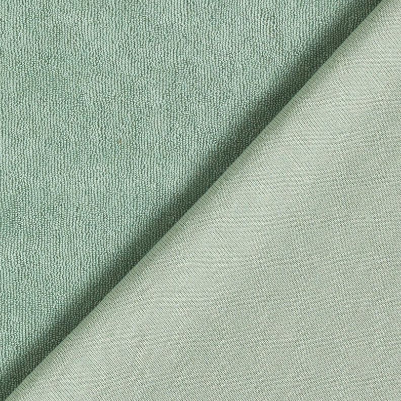 Towelling Fabric Stretch Plain – mint,  image number 3