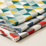 Half Panama Decor Fabric Triangles – green,  thumbnail number 5