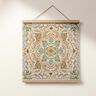 Decorative Panel Tapestry Fabric large mandala – mustard/light beige,  thumbnail number 6