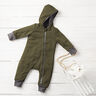Softshell Plain – dark olive,  thumbnail number 11