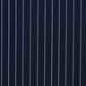 stretch pinstripe trouser fabric – midnight blue/white,  thumbnail number 1